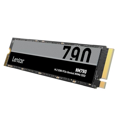 Lexar 2TB Internal SSD, PCIe Gen4x4 NVMe 1.4 M.2 2280 SSD, Up to 7